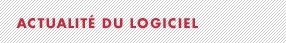 Actualités logiciel