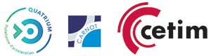 Logos Quatrium Institut Carnot Cetim