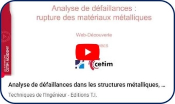 visuel analyse defaillance rupture materiaux