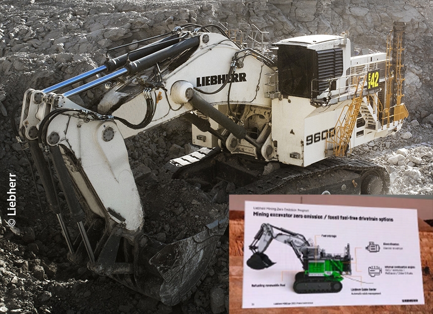 Mining Excavator © Liebherr
