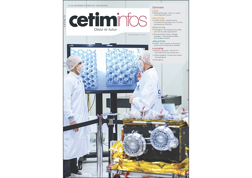 Première de couverture du Cetim infos numéro 268 - Septembre octobre 2023