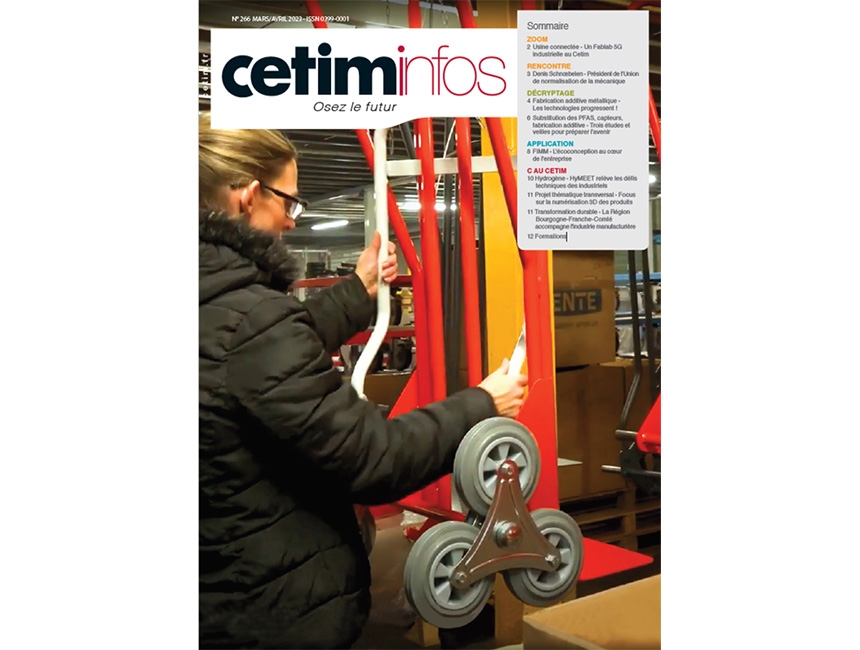 1re de couverture du Cetim Infos N° 266