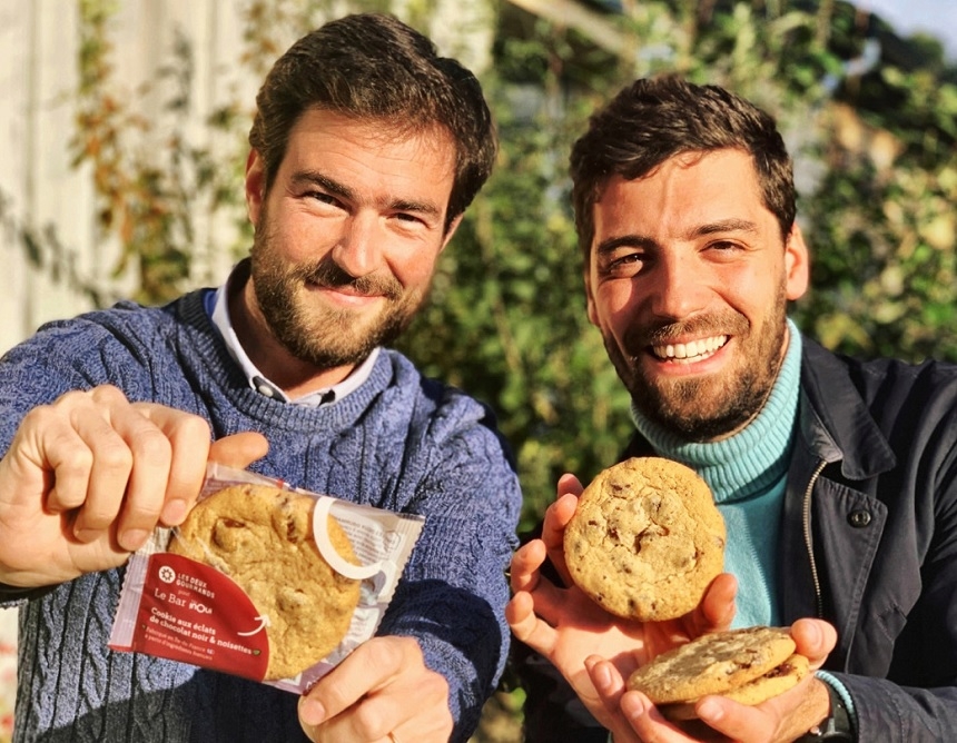 Guillaume Caffin et Louis Bataille, fondateurs de la biscuiterie Les 2 Gourmands