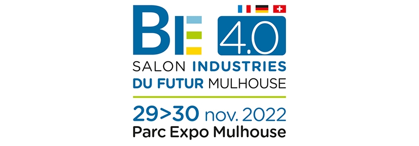 Logo du salon BE 4.0 Industries du futur 2022