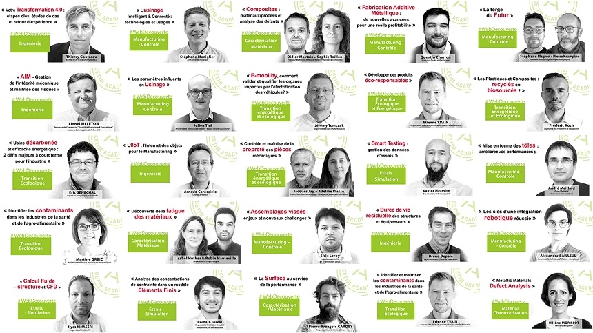 Web-découvertes Cetim Academy : 37 sessions en 2021 !