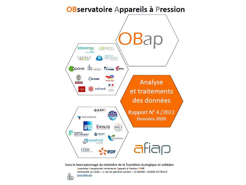 Couverture du 4e rapport annuel de l'Observatoire des appareils à pression