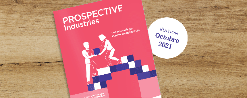 Première de couverture de Prospective Industrie d'octobre 2021