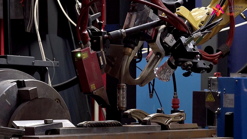 Procédé de fabrication additive WAAM (Wire Arc Additive Manufacturing)