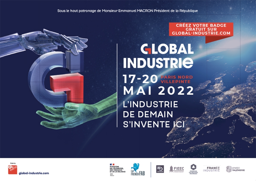 Visuel du Salon Global Industrie 2022