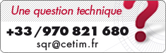 Une question technique, contactez le Cetim : +33 970 821 680