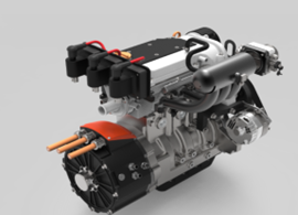 Moteur Magnax intégré dans l’ensemble moteur de la BMW i3