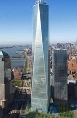 Freedom Tower de New-York en inox texturé laser