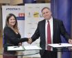 Signature de la création du laboratoire commun CREM entre le Cetim et l'UTC