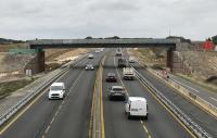 Photo du pont provisoire sur lequel a été réalisée l'analyse de défaillance Photo du pont provisoire sur lequel a été réalisée l'analyse de défaillance