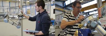 Partenaire sur l’ensemble de votre projet, tant pour la robotique de process que la robotique collaborative Partenaire sur l’ensemble de votre projet, tant pour la robotique de process que la robotique collaborative