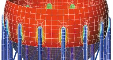 Sphere de tockage-equipement sous pression Sphere de tockage-equipement sous pression